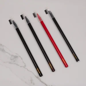 Hyper Real Academy PMU training wax pencils for brow mapping, nano brows, powder brows, and lip blush demonstration.