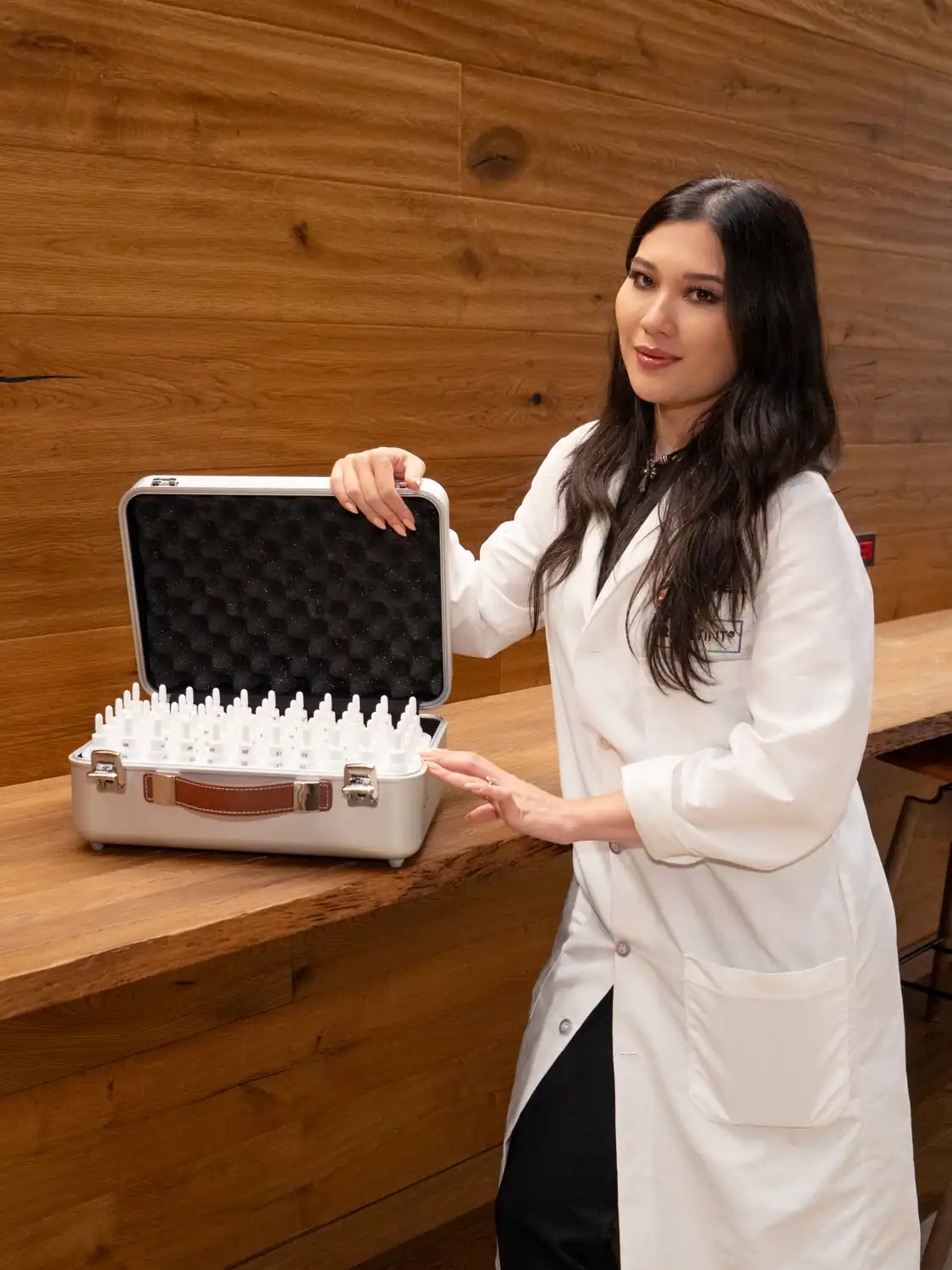 hyper real academy instructor showing off a paramedical tool kit